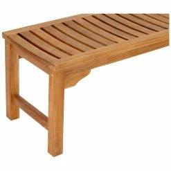 Deals ✔️ Outdoor Benches Chic Teak Santa Monica Teak Backless Outdoor Bench 🔥 -Teak Outdoor Furniture Elegant shop detail2CHIT014