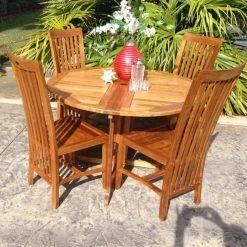 Best Pirce 🛒 Patio Dining Chairs Chic Teak Balero Teak Patio Dining Side Chair 😉 -Teak Outdoor Furniture Elegant shop detail2CHIT039 1