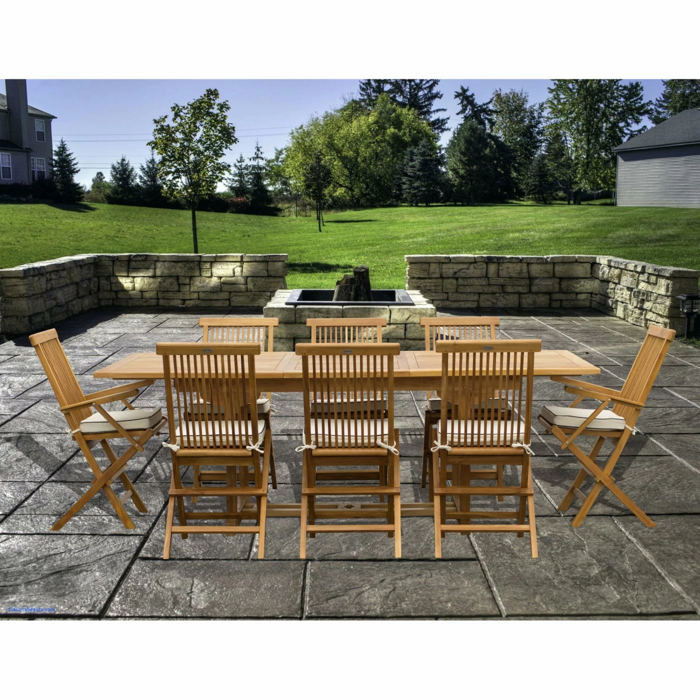 Best reviews of ๐ Patio Dining Sets Chic Teak Miami Teak 9 Piece Rectangle Patio Dining Set ๐ 6 Best reviews of ๐ Patio Dining Sets Chic Teak Miami Teak 9 Piece Rectangle Patio Dining Set ๐ - Image 4