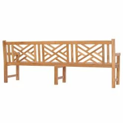 Outlet ๐ Outdoor Benches Chic Teak Chippendale 8 Ft. Outdoor Patio Bench - Teak ๐ 9 Outlet ๐ Outdoor Benches Chic Teak Chippendale 8 Ft. Outdoor Patio Bench - Teak ๐ -Teak Outdoor Furniture Elegant shop detail2CHIT520