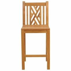 Hot Sale 🎁 Outdoor Bar Stools Chic Teak Chippendale 30 In. Indoor/Outdoor Armless Barstool ✔️ -Teak Outdoor Furniture Elegant shop detail2CHIT556