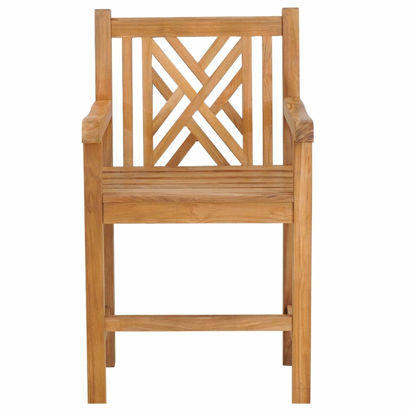 Brand new ๐ Outdoor Bar Stools Chic Teak Chippendale 24 In. Indoor/Outdoor Counter Stool With Arms โจ 6 Brand new ๐ Outdoor Bar Stools Chic Teak Chippendale 24 In. Indoor/Outdoor Counter Stool With Arms โจ - Image 4
