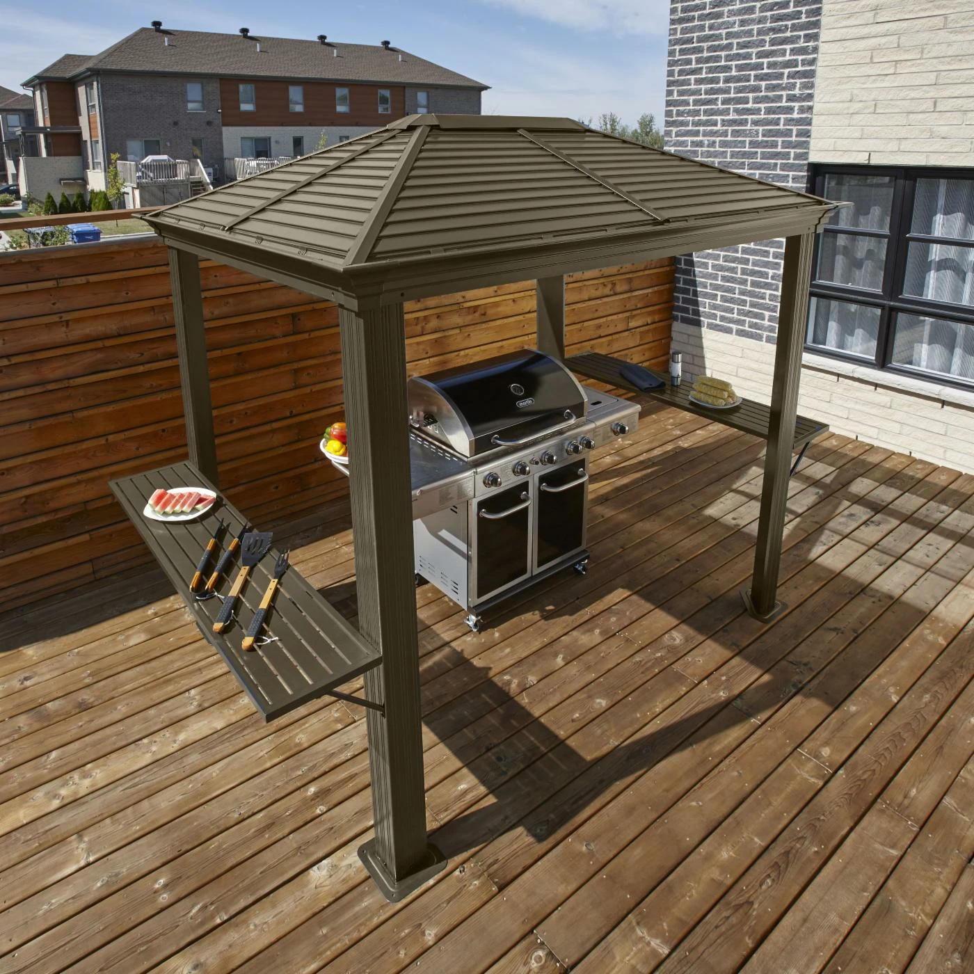 Top 10 โ Hardtop SOJAG INC Mykonos 5 X 8 Ft. Steel Grill Gazebo ๐ 6 Top 10 โ Hardtop SOJAG INC Mykonos 5 X 8 Ft. Steel Grill Gazebo ๐ - Image 4