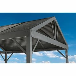 Outlet 👏 Hardtop SOJAG INC Sanibel I Gazebo ❤️ -Teak Outdoor Furniture Elegant shop detail2SOJA064