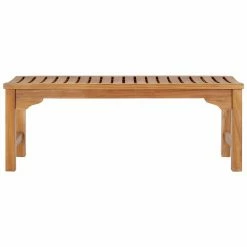 Deals ✔️ Outdoor Benches Chic Teak Santa Monica Teak Backless Outdoor Bench 🔥 -Teak Outdoor Furniture Elegant shop detail3CHIT014