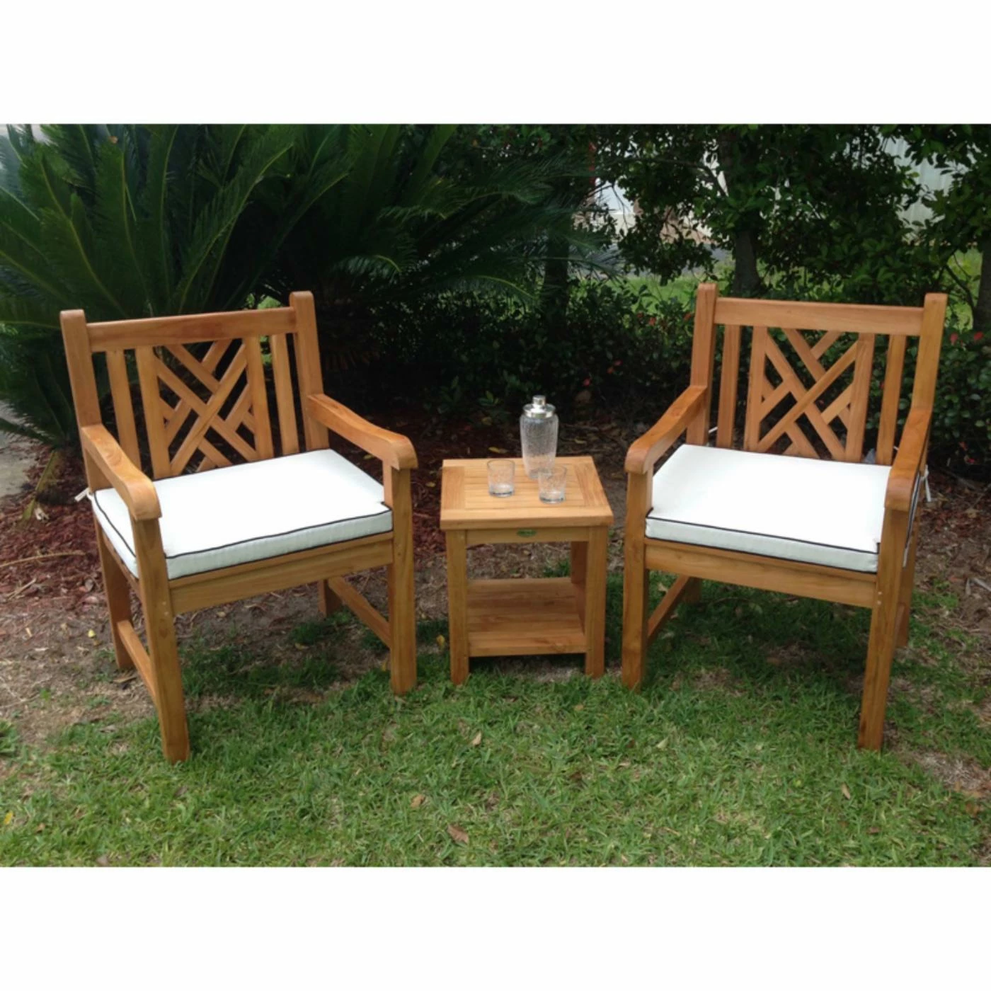 Brand new โ๏ธ Patio Dining Chairs Chic Teak Chippendale Teak Patio Dining Chair ๐คฉ 8 Brand new โ๏ธ Patio Dining Chairs Chic Teak Chippendale Teak Patio Dining Chair ๐คฉ - Image 6