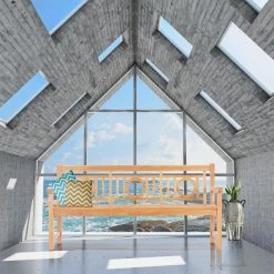 Best Sale ⭐ Outdoor Benches Chic Teak Triple-O 6 Ft. Outdoor Patio Bench - Teak ❤️ -Teak Outdoor Furniture Elegant shop detail3CHIT522