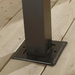 New 🎁 Hardtop SOJAG INC Francfort 10 X 12 Ft. Wall Mounted Gazebo 😍 -Teak Outdoor Furniture Elegant shop detail3SOJA057