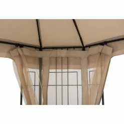 Coupon 🤩 Soft-top Sunjoy 11 X 13 Ft. Steel Octagon Soft Top Gazebo 🎁 -Teak Outdoor Furniture Elegant shop detail3SUNR1161