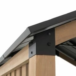 Best reviews of 😉 SummerCove Sienna 11 Ft. X 11 Ft. Cedar Wood Framed Hot Tub Gazebo With Steel Hardtop 🎁 -Teak Outdoor Furniture Elegant shop detail3SUNR1222