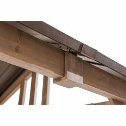 Discount 😉 Sunjoy 9 Ft. X 6 Ft. Cedar Wood Hardtop Grill Gazebo ⌛ -Teak Outdoor Furniture Elegant shop detail3SUNR1256