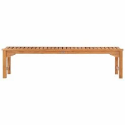 Deals ✔️ Outdoor Benches Chic Teak Santa Monica Teak Backless Outdoor Bench 🔥 -Teak Outdoor Furniture Elegant shop detail4CHIT014