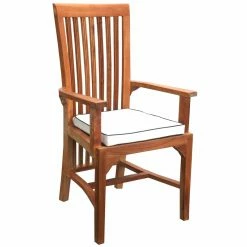 Wholesale 🥰 Patio Dining Chairs Chic Teak Balero Teak Patio Dining Arm Chair 🧨 -Teak Outdoor Furniture Elegant shop detail4CHIT038