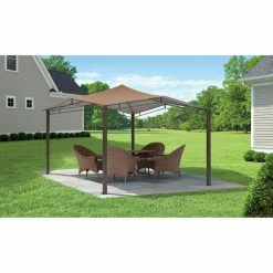 Best reviews of 🔥 Soft-top Shelter Logic Sequoia 12 X 12 Ft. Gazebo 👍 -Teak Outdoor Furniture Elegant shop detail4NA476