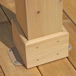 Best Sale 👍 Hardtop Yardistry Meridian Gazebo ✔️ -Teak Outdoor Furniture Elegant shop detail4SOW094