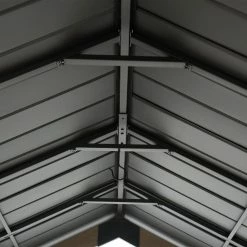 Best reviews of 😉 SummerCove Sienna 11 Ft. X 11 Ft. Cedar Wood Framed Hot Tub Gazebo With Steel Hardtop 🎁 -Teak Outdoor Furniture Elegant shop detail4SUNR1222