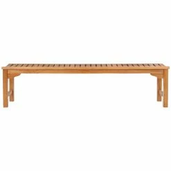 Deals ✔️ Outdoor Benches Chic Teak Santa Monica Teak Backless Outdoor Bench 🔥 -Teak Outdoor Furniture Elegant shop detail5CHIT014