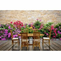 Best Pirce 🛒 Patio Dining Chairs Chic Teak Balero Teak Patio Dining Side Chair 😉 -Teak Outdoor Furniture Elegant shop detail5CHIT039 1