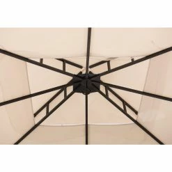 Top 10 👍 Soft-top Sunjoy Hip 11 X 13 Ft. 2 Tier Fabric Top Steel Gazebo 😍 -Teak Outdoor Furniture Elegant shop detail5SUNR1166