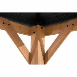 Coupon 🔔 Sunjoy Cedar Framed Gazebo With Steel Hardtop - 11 X 11 Ft. 😉 -Teak Outdoor Furniture Elegant shop detail5SUNR1203