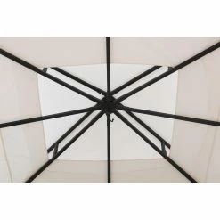 Budget 🎉 Soft-top ☀️ SummerCove Brook Park 11 Ft. X 13 Ft. 2-Tier Gazebo ❤️ -Teak Outdoor Furniture Elegant shop detail5SUNR1208