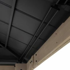 Top 10 ๐งจ SummerCove Cameron 11 Ft. X 11 Ft. Cedar Wood Framed Hot Tub Gazebo With Steel And Polycarbonate Hardtop ๐ 19 Top 10 ๐งจ SummerCove Cameron 11 Ft. X 11 Ft. Cedar Wood Framed Hot Tub Gazebo With Steel And Polycarbonate Hardtop ๐ -Teak Outdoor Furniture Elegant shop detail5SUNR1227