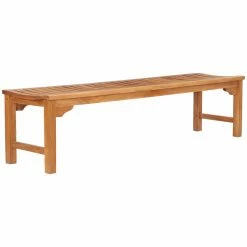 Deals ✔️ Outdoor Benches Chic Teak Santa Monica Teak Backless Outdoor Bench 🔥 -Teak Outdoor Furniture Elegant shop detail6CHIT014