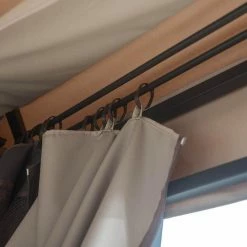 Best Pirce 😀 Soft-top Sunjoy 11 Ft. X 13 Ft. Gazebo With Planters 😉 -Teak Outdoor Furniture Elegant shop detail6SUNR1207