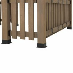 Best reviews of 😉 SummerCove Sienna 11 Ft. X 11 Ft. Cedar Wood Framed Hot Tub Gazebo With Steel Hardtop 🎁 -Teak Outdoor Furniture Elegant shop detail6SUNR1222