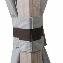 Budget 😀 Soft-top ☀️ SummerCove Monterey Park 10 Ft. X 13 Ft. 2-Tier Gazebo With LED Lighting And Bluetooth Sound 🌟 -Teak Outdoor Furniture Elegant shop detail6SUNR1223