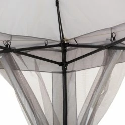 Best Pirce 🛒 Soft-top Sunjoy 11 Ft. X 11 Ft. Pop Up Portable Steel Gazebo 🎁 -Teak Outdoor Furniture Elegant shop detail7SUNR1149