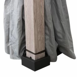 Budget 😀 Soft-top ☀️ SummerCove Monterey Park 10 Ft. X 13 Ft. 2-Tier Gazebo With LED Lighting And Bluetooth Sound 🌟 -Teak Outdoor Furniture Elegant shop detail7SUNR1223