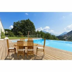 Best deal 🛒 Patio Dining Chairs Chic Teak West Palm Teak Patio Dining Arm Chair 🧨 -Teak Outdoor Furniture Elegant shop detailCHIT040