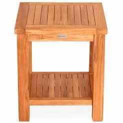 Top 10 🤩 Patio Accent Tables Chic Teak Tundra Teak Outdoor Side Table ❤️ -Teak Outdoor Furniture Elegant shop detailCHIT055