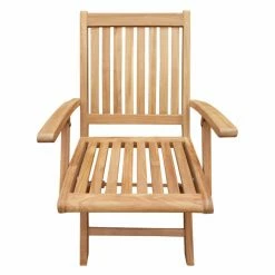 Coupon 🔥 Patio Dining Chairs Seven Seas Teak Splat Back Folding Patio Arm Chair - Set Of 2 🎁 -Teak Outdoor Furniture Elegant shop detailCHIT311
