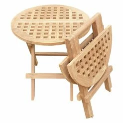 Top 10 😍 Patio Accent Tables Seven Seas Teak Round Folding Patio Side Table 🛒 -Teak Outdoor Furniture Elegant shop detailCHIT400