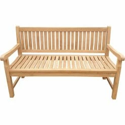 New 😍 Outdoor Benches Seven Seas Teak San Juan Outdoor Teak Wood Bench 🔥 -Teak Outdoor Furniture Elegant shop detailCHIT407