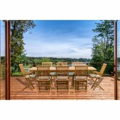 Best reviews of ๐ Patio Dining Sets Chic Teak Miami Teak 9 Piece Rectangle Patio Dining Set ๐ 12 Best reviews of ๐ Patio Dining Sets Chic Teak Miami Teak 9 Piece Rectangle Patio Dining Set ๐ -Teak Outdoor Furniture Elegant shop detailCHIT442