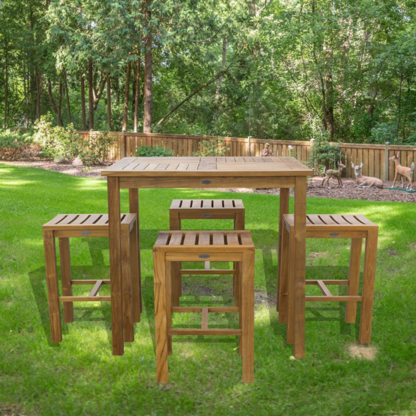 Top 10 โค๏ธ Patio Dining Sets Chic Teak Havana Teak 5 Piece Patio Dining Set ๐ 5 Top 10 โค๏ธ Patio Dining Sets Chic Teak Havana Teak 5 Piece Patio Dining Set ๐ - Image 3