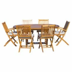 Best Pirce ๐ Patio Dining Sets Seven Seas Teak San Diego Teak 7 Piece Patio Dining Set ๐ 9 Best Pirce ๐ Patio Dining Sets Seven Seas Teak San Diego Teak 7 Piece Patio Dining Set ๐ -Teak Outdoor Furniture Elegant shop detailCHIT472