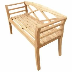 Wholesale ✔️ Outdoor Benches Seven Seas Teak Montana Outdoor Patio Bench - Honey Tone Brown ⌛ -Teak Outdoor Furniture Elegant shop detailCHIT530