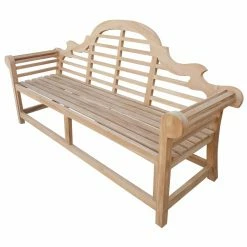 Top 10 ❤️ Outdoor Benches Seven Seas Teak Marlborough Curved Back Garden Bench - Honey Tone Brown 🎁 -Teak Outdoor Furniture Elegant shop detailCHIT554