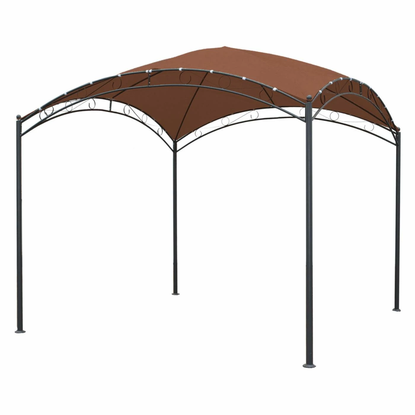 Best Pirce ๐ Soft-top International Caravan St. Kitts 10 Ft. Iron Dome Top Outdoor Gazebo โญ 5 Best Pirce ๐ Soft-top International Caravan St. Kitts 10 Ft. Iron Dome Top Outdoor Gazebo โญ - Image 3