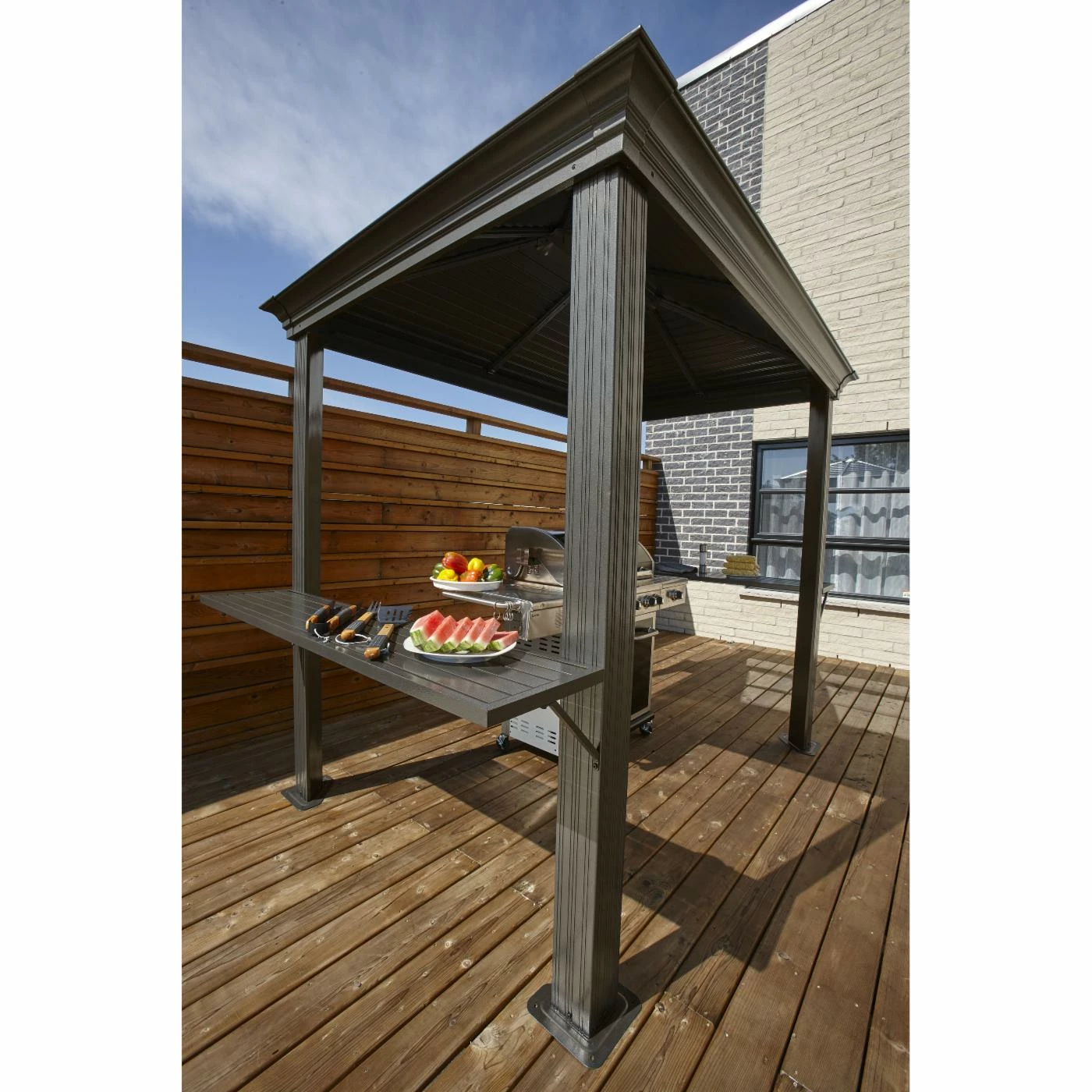 Top 10 โ Hardtop SOJAG INC Mykonos 5 X 8 Ft. Steel Grill Gazebo ๐ 5 Top 10 โ Hardtop SOJAG INC Mykonos 5 X 8 Ft. Steel Grill Gazebo ๐ - Image 3