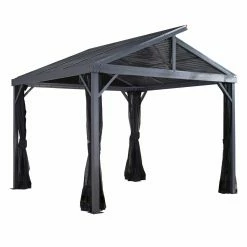 Deals ⭐ Hardtop SOJAG INC Sanibel II 10 X 10 Ft. Steel Gazebo 🎁 11 Deals ⭐ Hardtop SOJAG INC Sanibel II 10 X 10 Ft. Steel Gazebo 🎁 -Teak Outdoor Furniture Elegant shop detailSOJA027