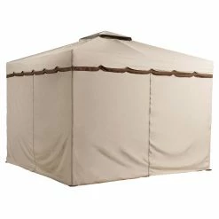 Promo ❤️ Soft-top SOJAG INC Roma Gazebo 🌟 -Teak Outdoor Furniture Elegant shop detailSOJA063