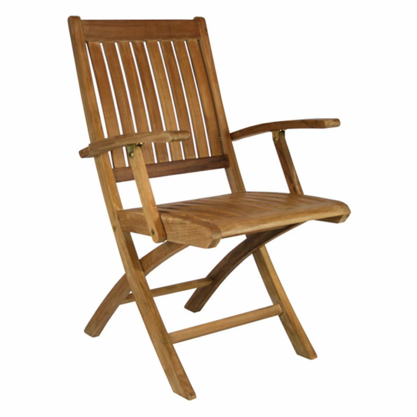 Brand new ๐ Patio Dining Chairs Chic Teak Santa Barbara Teak Folding Patio Dining Arm Chair - Set Of 2 ๐ 4 Brand new ๐ Patio Dining Chairs Chic Teak Santa Barbara Teak Folding Patio Dining Arm Chair - Set Of 2 ๐ - Image 2