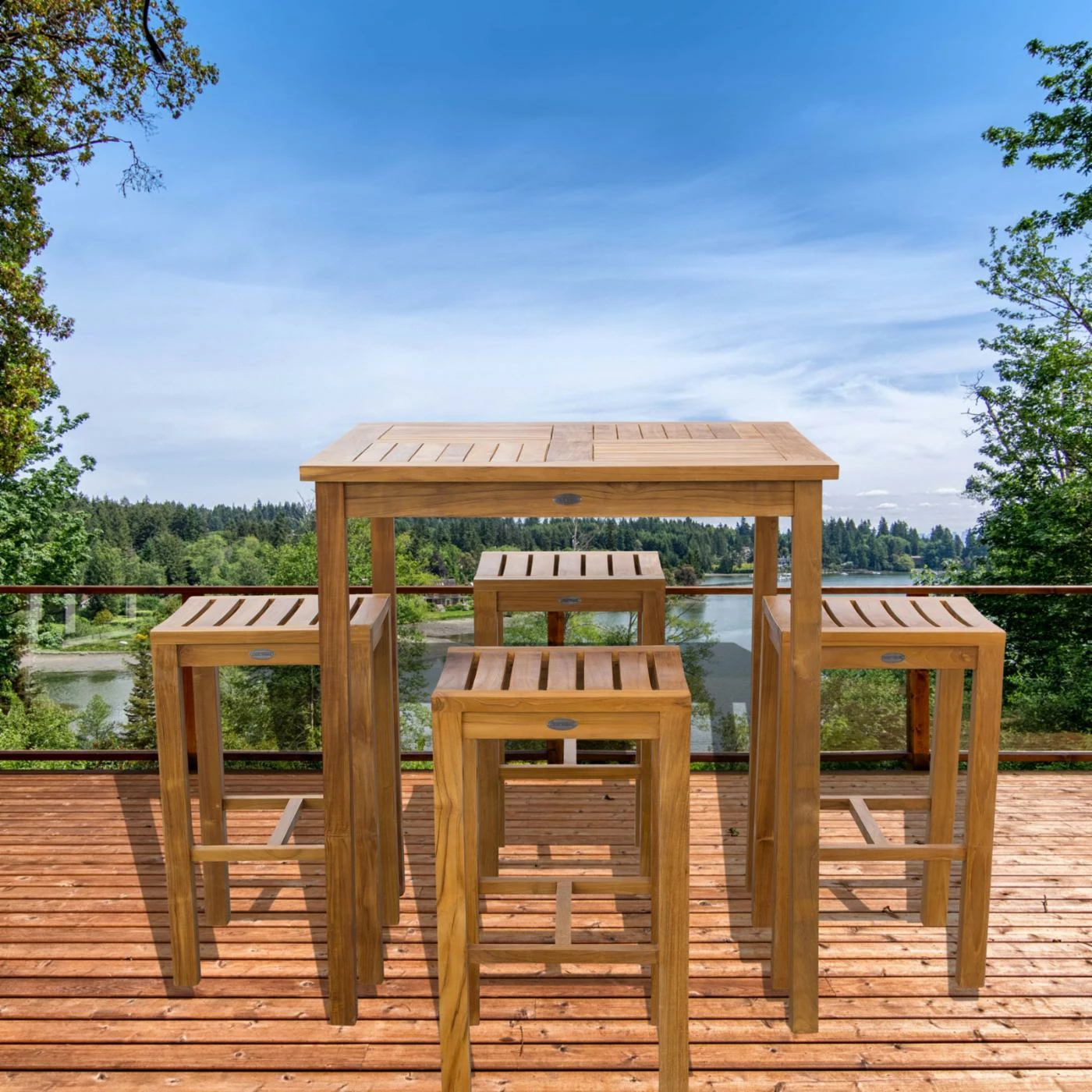 Top 10 โค๏ธ Patio Dining Sets Chic Teak Havana Teak 5 Piece Patio Dining Set ๐ 4 Top 10 โค๏ธ Patio Dining Sets Chic Teak Havana Teak 5 Piece Patio Dining Set ๐ - Image 2