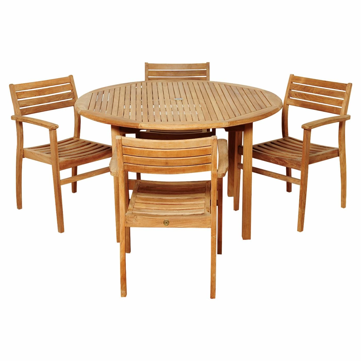 Discount 🤩 Patio Dining Sets Amazonia Gerard Teak 5 Piece Round Patio Dining Set ⌛ 4 Discount 🤩 Patio Dining Sets Amazonia Gerard Teak 5 Piece Round Patio Dining Set ⌛ - Image 2