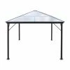 Coupon 👏 Best Selling Home Bailey 10 X 10 Ft. Aluminum Hardtop Gazebo 🔥 -Teak Outdoor Furniture Elegant shop masterBSHD3261